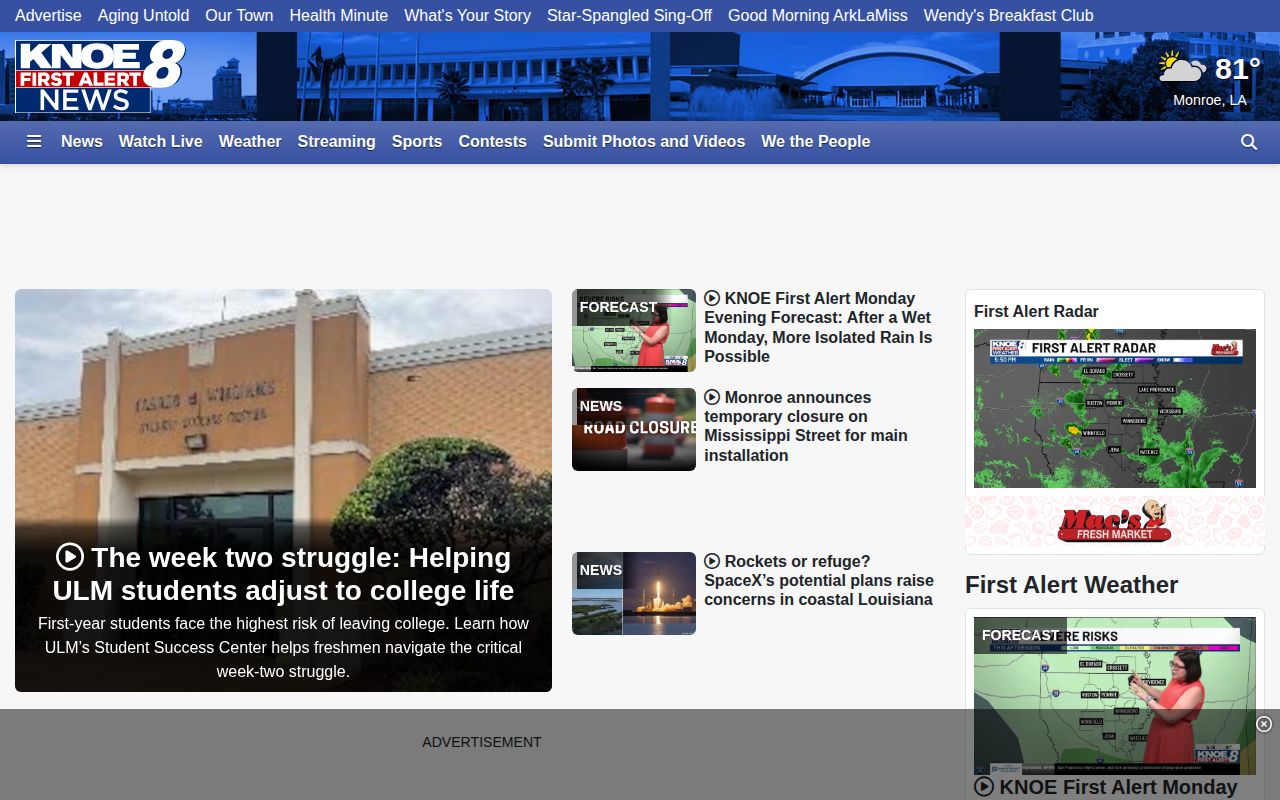 KNOE regional Jackson Parish arrest news source